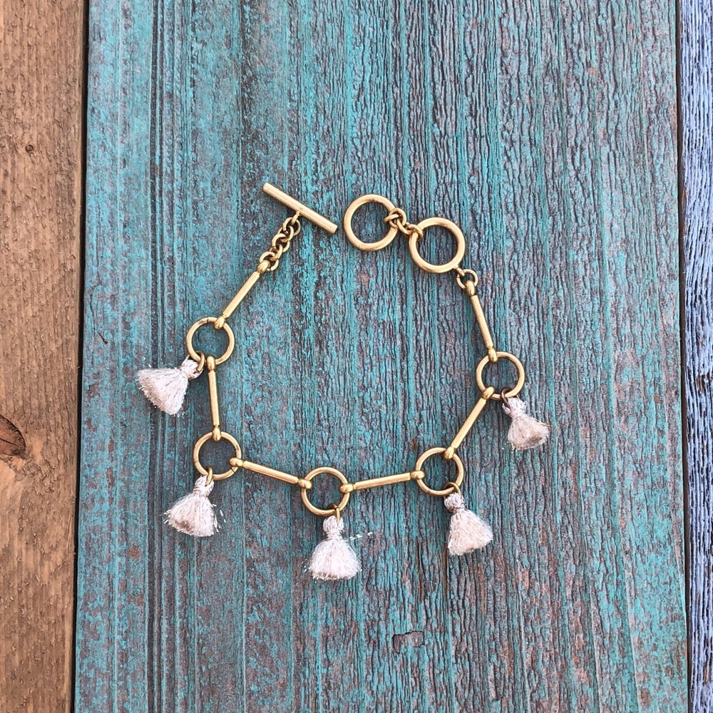 Madewell tassel bracelet